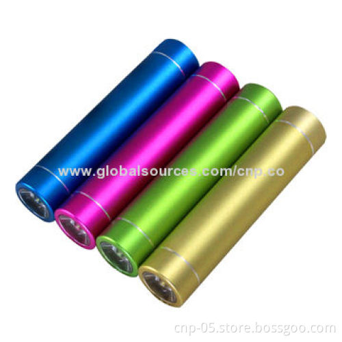 Universal Power Banks, Pocket Design with Aluminum Case